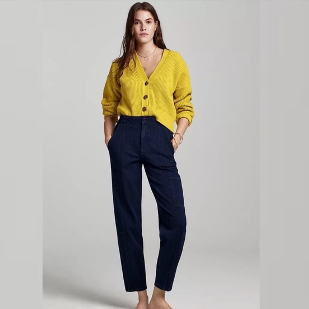 Anthropologie Pilcro Women’s Ultra High-Rise Relaxed Jogger Jeans Size 27 - Picture 1 of 10